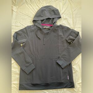 MOVEMENT by Butter-Soft Women's 4-Pocket Long Sleeve STRETCH Scrub Hoodie